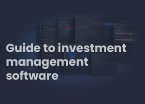 Investment management software cover