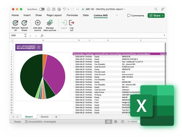 Excel plugin