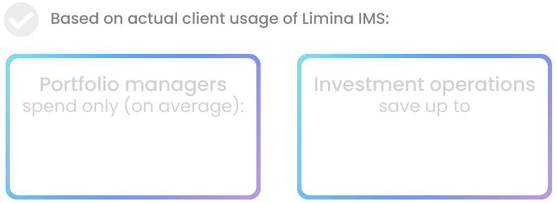 Limina IMS usage statistics